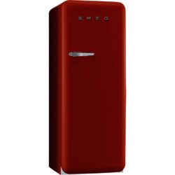 Smeg FAB28QR1 60cm 'Retro Style' Fridge and Ice Box in Red with Right Hand Hinge